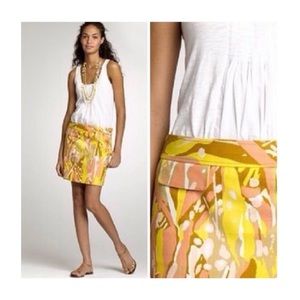 J. Crew Limoncello Chino Skirt
